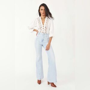 Free People We The Free Florence Flare Jeans